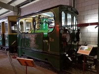 2018-05-10 11.42.07  -->  This engine was to pull the last tram of the Geldersche Tramweg Maatschappij in 1957